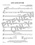 Live and Let Die - Eb Baritone Saxophone