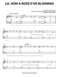 Lo, How A Rose E'er Blooming (arr. Phillip Keveren)
