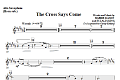 The Cross Says Come - Alto Sax (Horn sub)