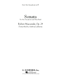 Sonata for Alto Saxophone, Op. 29 - Solo Eb Alto Saxophone