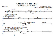 Celebrate Christmas (with O Come, All Ye Faithful) - Percussion 2 