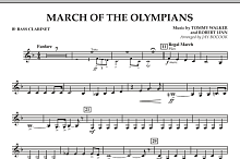 March Of The Olympians - Bb Bass Clarinet 
