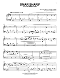 Omar Sharif [Classical version] (from The Band's Visit) (arr. Phillip Keveren)