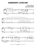Somebody Loves Me (arr. Phillip Keveren)