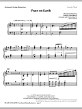 Peace On Earth - Keyboard String Reduction
