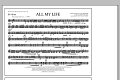 All My Life - Bb Horn