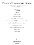 What Wondrous Hope (A Service of Promise, Grace and Life) - Viola
