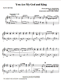 You Are My God And King - Piano/Rhythm