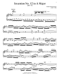 Invention No. 12 In A Major, BWV 783