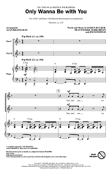 Only Wanna Be With You (arr. Alan Billingsley) 