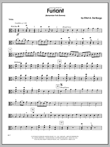 Furiant (Bohemian Folk Dance) - Viola 