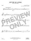 Set Me as a Seal (arr. Robert C. Cameron) - Oboe