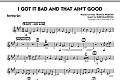 I Got It Bad and That Ain't Good - Baritone Sax