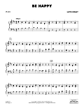 Be Happy - Piano