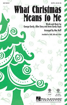 What Christmas Means To Me 