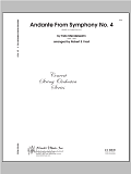 Andante From Symphony No. 4 - Full Score