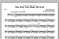 The Way You Make Me Feel - Bass