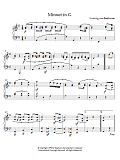 Minuet in G, Op. 10, No. 2