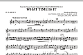 What Time Is It (from High School Musical 2) - Bb Clarinet 1