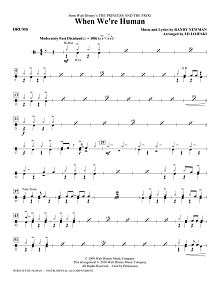 When We're Human (from The Princess And The Frog) - Drums 