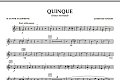 Quinque (Dance for Band) - Bb Tenor Saxophone