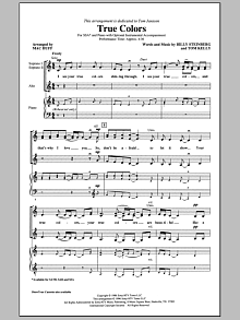 True Colors (arr. Mac Huff) 