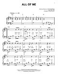All Of Me (arr. Phillip Keveren)