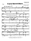 Back Street Blues - Piano