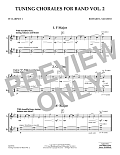 Tuning Chorales for Band, Volume 2 - Bb Clarinet 1