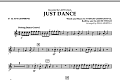 Just Dance - Eb Alto Saxophone
