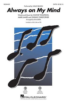Always On My Mind (arr. Ed Lojeski) 