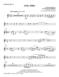 Arise, Shine (arr. Tom Fettke) - Clarinet 1 & 2