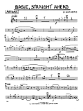 Basie-Straight Ahead (Educational Version - Simplified) - 2nd Bb Trumpet