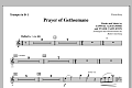 Prayer Of Gethsemane - Bb Trumpet 1
