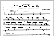 More Contest Ensembles For Intermediate Percussionists - Percussion 4 