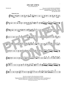 On My Own (from Les Miserables) 