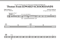 Themes from Edward Scissorhands - Percussion 2