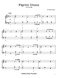 Pilgrims' Chorus