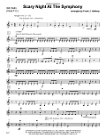 Scary Night At The Symphony - Violin 3 (Viola T.C.)