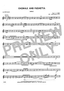 Chorale And Fughetta - 1st Bb Trumpet 