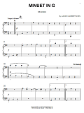 Minuet In G Major