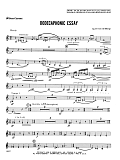 Dodecaphonic Essay - Bb Bass Clarinet