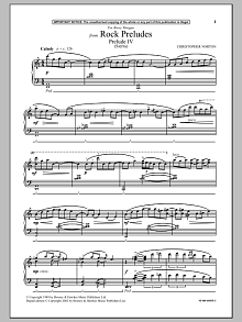 Prelude IV (Sierra) (from Rock Preludes) 
