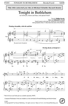 Tonight in Bethlehem - Full Score 