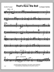 That's How We Roll - 2nd Bb Trumpet 
