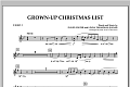 Grown Up Christmas List (with Optional Vocal Solo) - F Horn 2