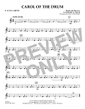 Carol of the Drum - Eb Alto Clarinet