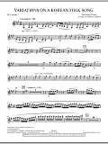 Variations on A Korean Folk Song - 1st Bb Clarinet