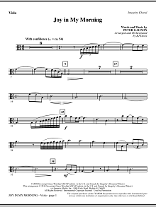 Joy In My Morning - Viola 