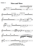 More And More - Bb Clarinet 1,2